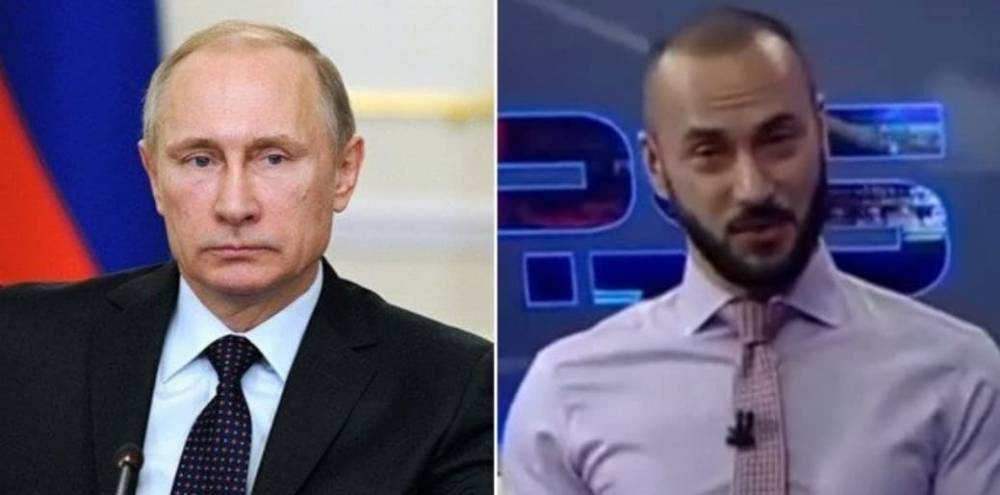Грузинский ведущий обматерил Путина на местном телеканале