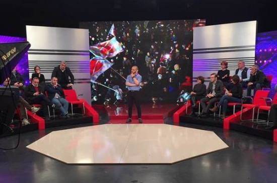 Грузинского телеведущего отстранили от работы за мат в адрес Путина