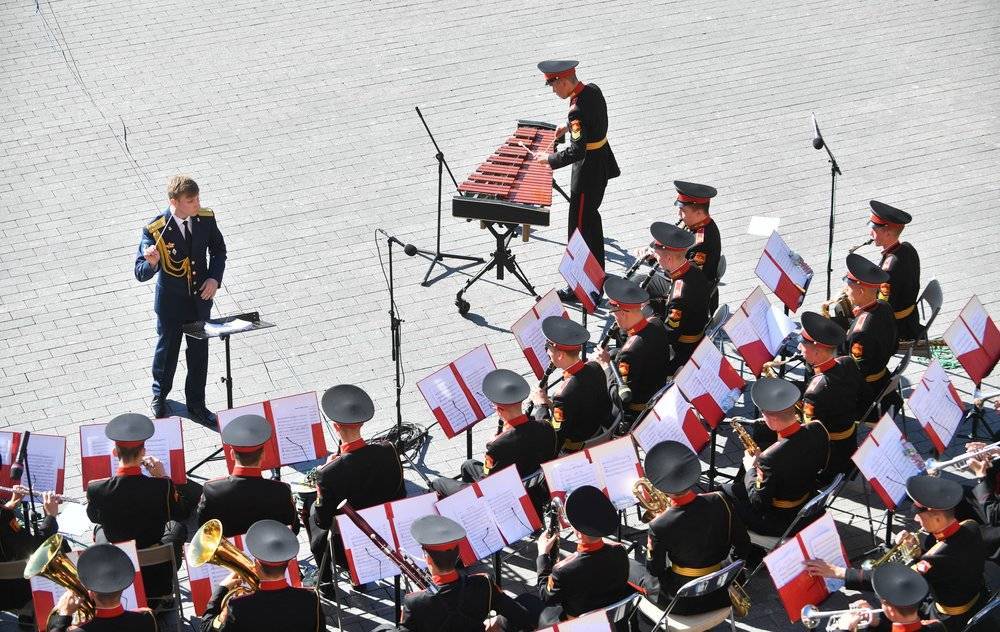 В Москве играют лучшие военные оркестры России