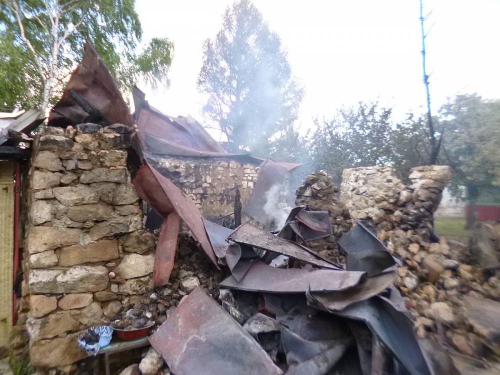 В рязанском селе во время пожара взорвался газовый баллон | РИА «7 новостей»