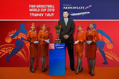 «Аэрофлот» стал официальной авиакомпанией Чемпионата мира по баскетболу ФИБА