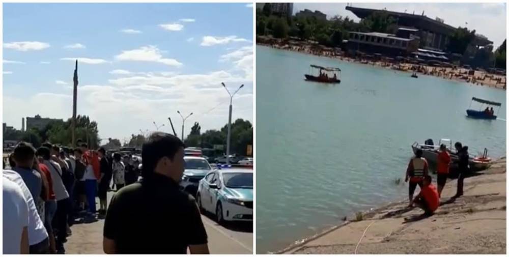 Мужчина утонул на Сайране в Алматы (видео)