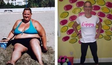 Женщина похудела на 160 килограммов ради погибших родителей