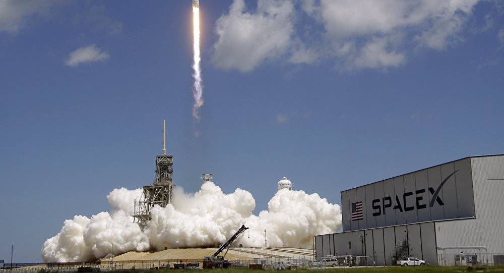Во Флориде загорелся объект компании «SpaceX»