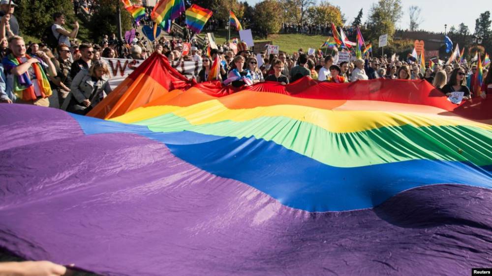 Акцию ЛГБТ у здния МВД в Тбилиси отменили из-за угроз