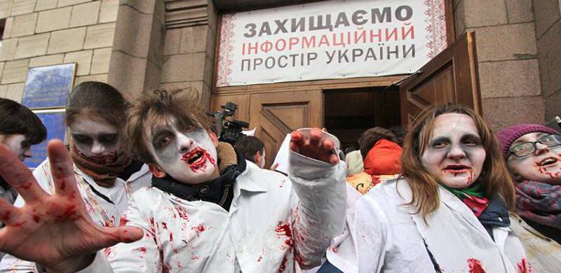 «Вы, бл#дь, москали, должны стоять раком» – киевские пропагандоны