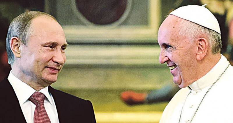 Русская идея в Ватикане. Путин и Папа затронули общие ценности