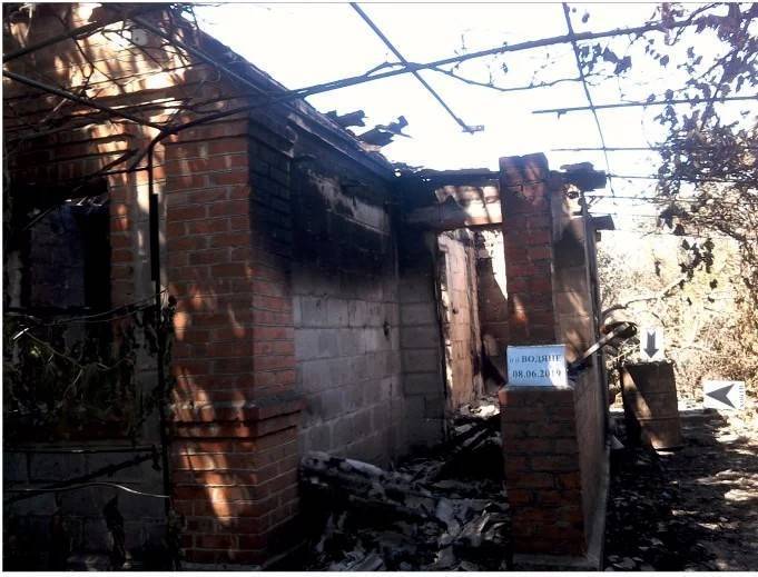 Оккупанты из артиллерии обстреляли жилые дома в Водяном