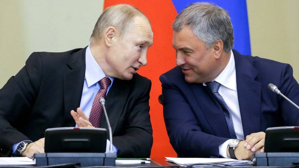 Володин призвал представителей Грузии прислушаться к президенту РФ Путину
