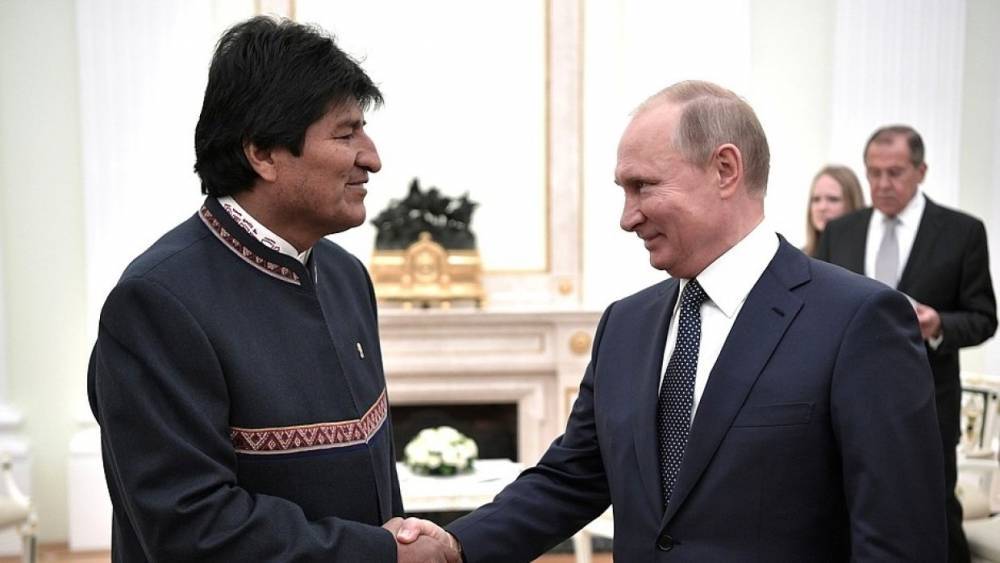Путин 11 июля встретится с президентом Боливии