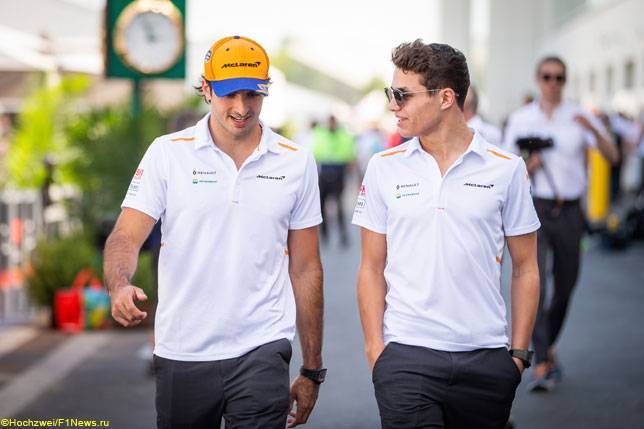 Карлос Сайнс и Ландо Норрис останутся в McLaren в 2020-м - все новости Формулы 1 2019