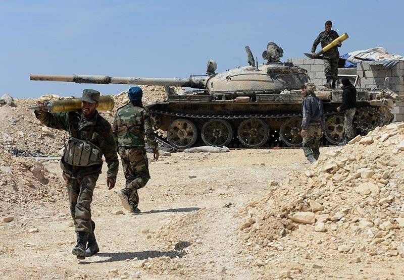 В сирийской Латакии не прекращаются бои правительственных войск с террористами