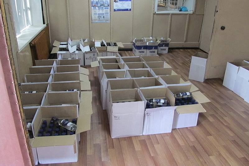 Зауральские полицейские изъяли более 360 литров алкоголя из незаконного оборота