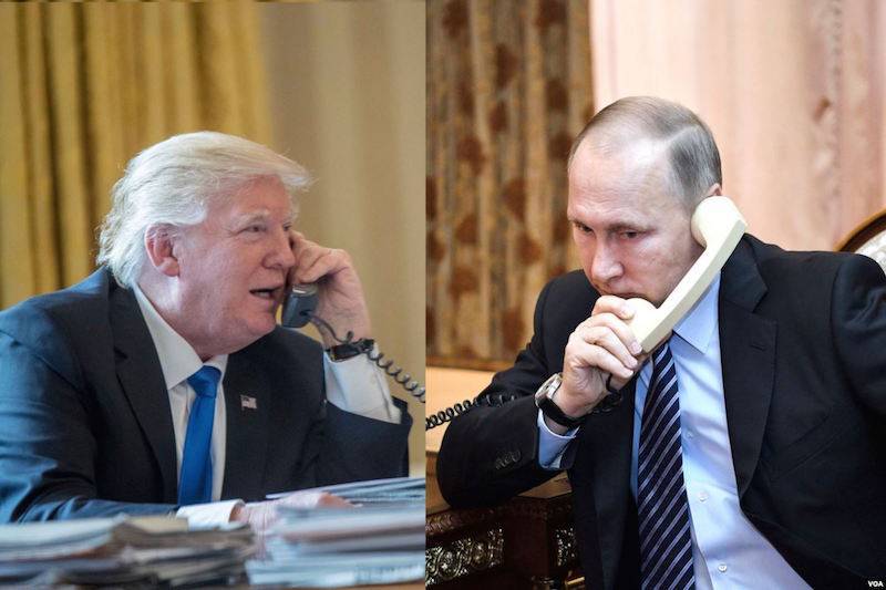 Трамп предложил Путину помощь в тушении пожаров