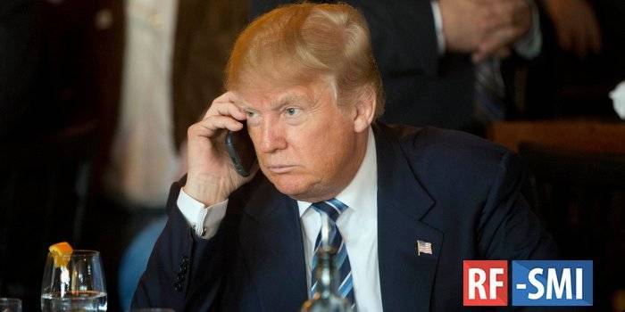 Дональд Трамп по телефону позвонил Президенту России В. Путину