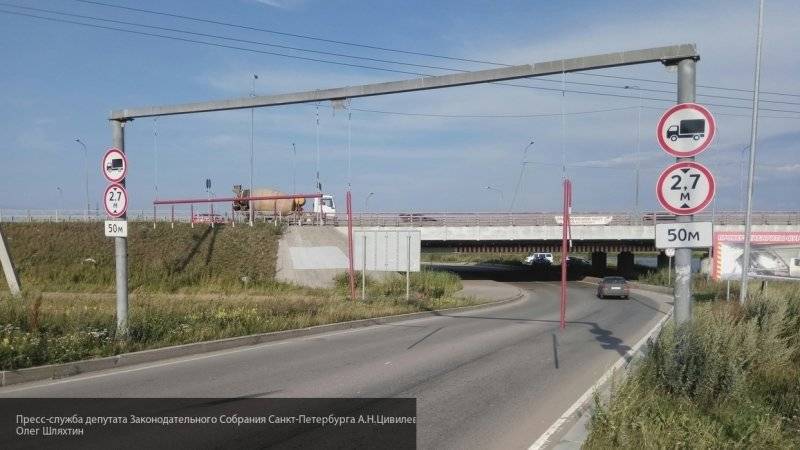 170-я газель попала под петербургский Мост глупости