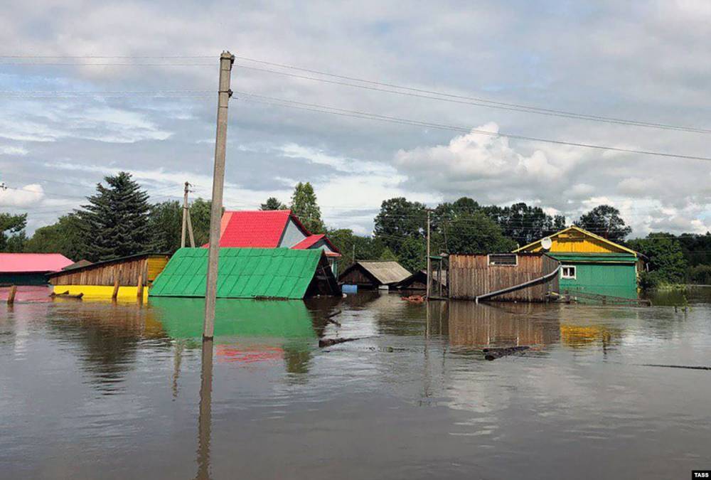В Приамурье затопило уже больше 30 населённых пунктов