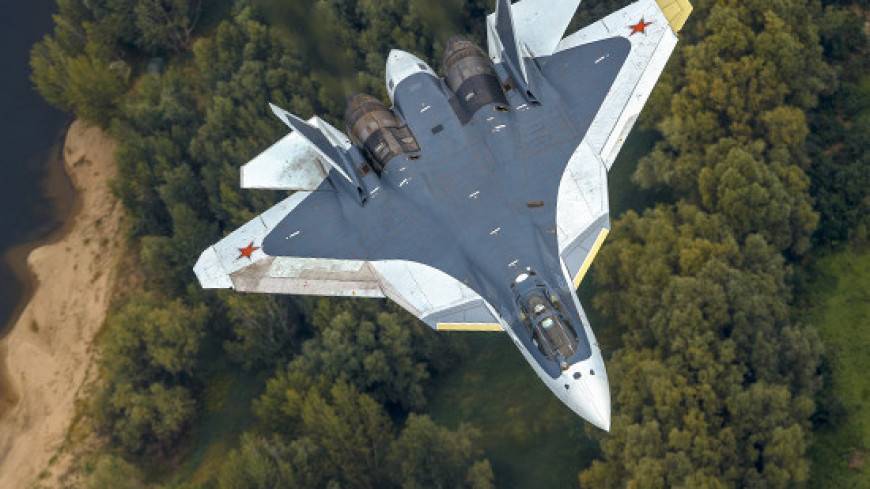 Началось серийное производство истребителей Су-57