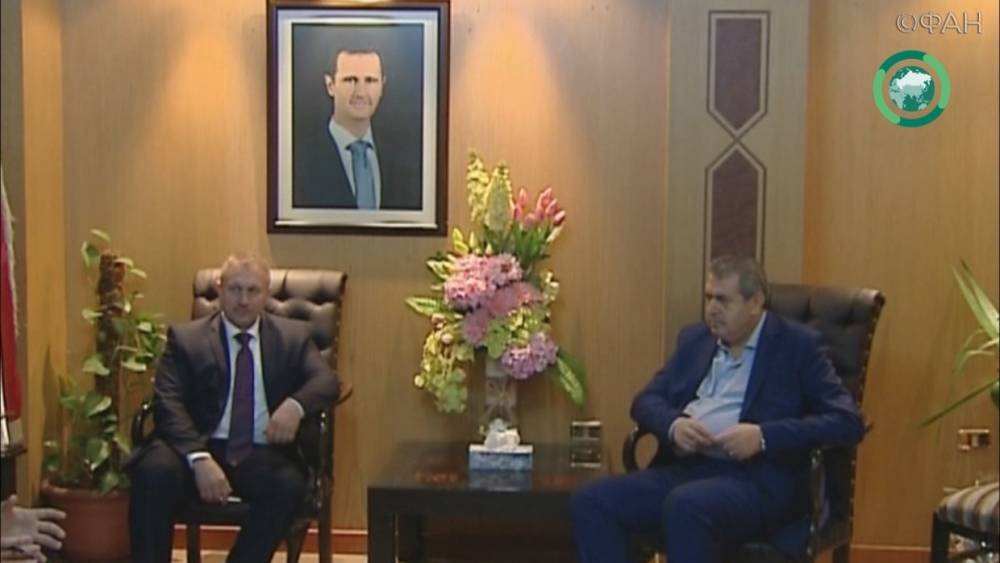 Министр внутренней торговли Сирии встретился с делегацией «Единой России»