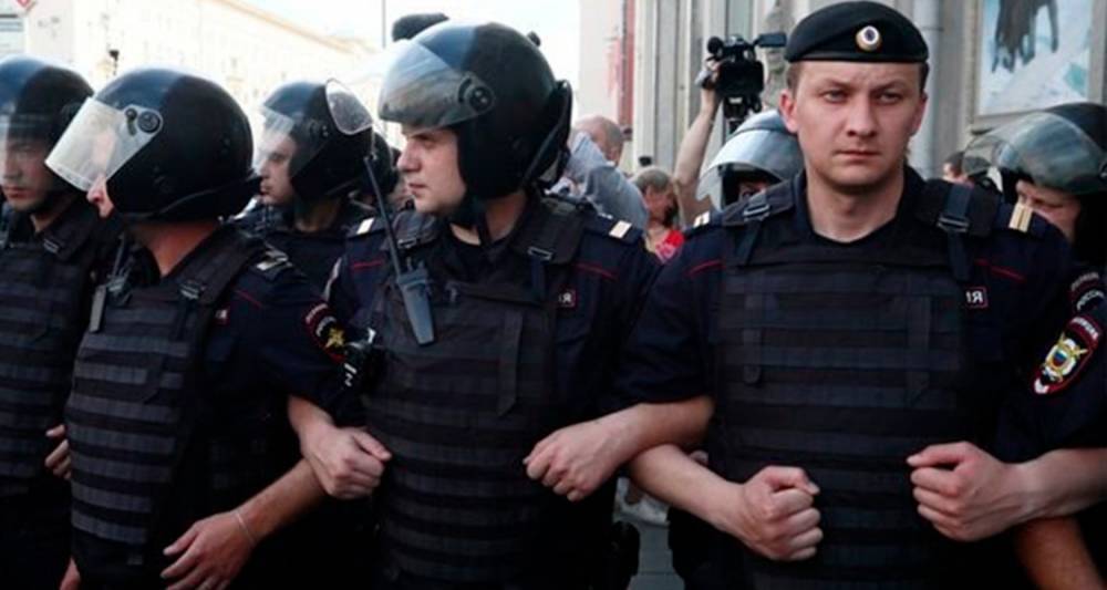 Задержаны пять участников несогласованной акции 27 июля в центре Москвы