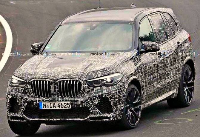 В&nbsp;Германии замечен обновлённый BMW X5 M