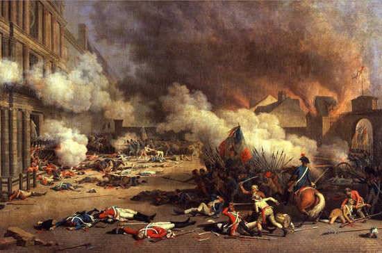 Народное восстание в Париже началось более 200 лет