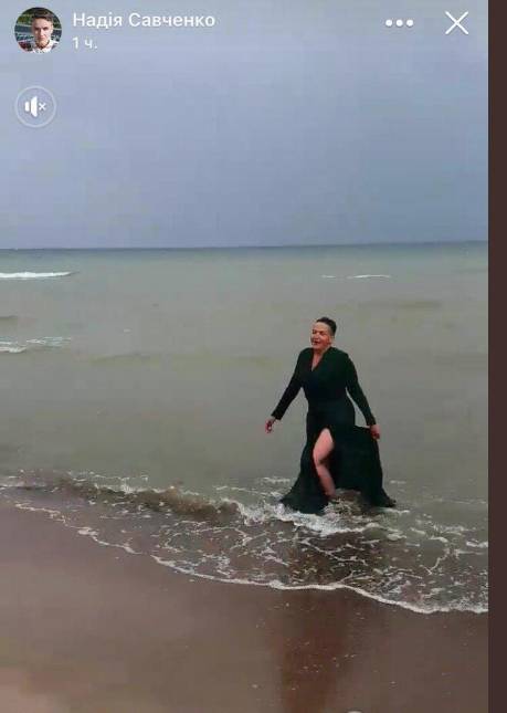 Савченко раскрыла подробности своей пикантной фотосессии на пляже