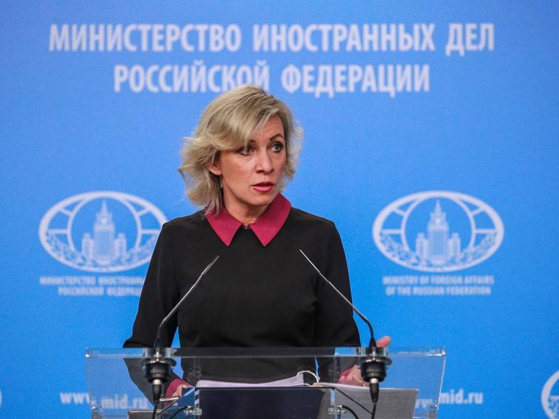 Захарова отреагировала на разрешение Киева на пролёт лайнера РФ
