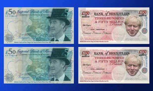 В Британском музее появились банкноты с изображением Бориса Джонсона. РЕН ТВ