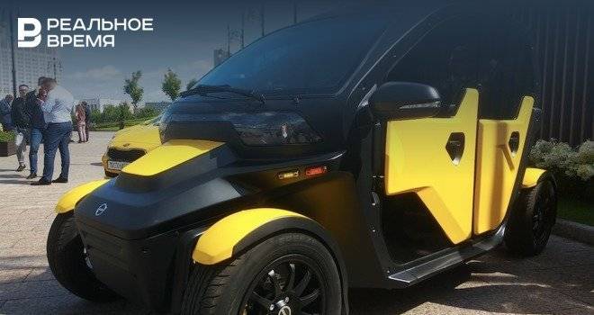 «Калашников» создал электромобиль для такси и каршеринга