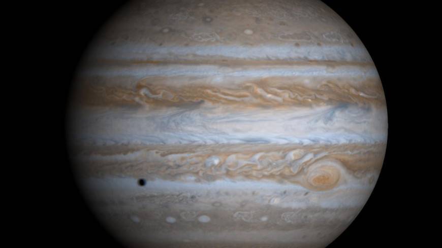 Столкновение метеорита с Юпитером снял фотограф из Техаса