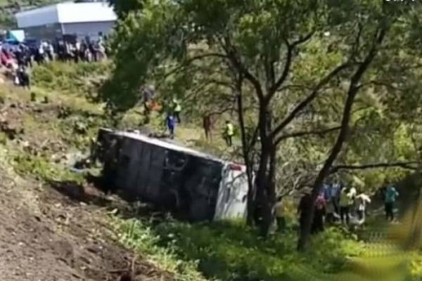 Число пострадавших в аварии с автобусом в Курганской области увеличилось до 14