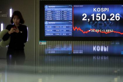 Южная Корея стала худшей из лучших на бирже