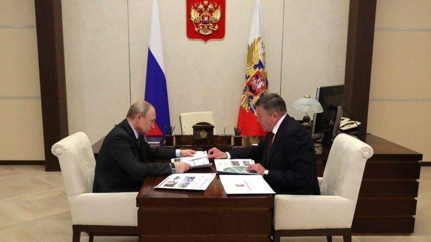 Путин оценил работу главы Вологодской области