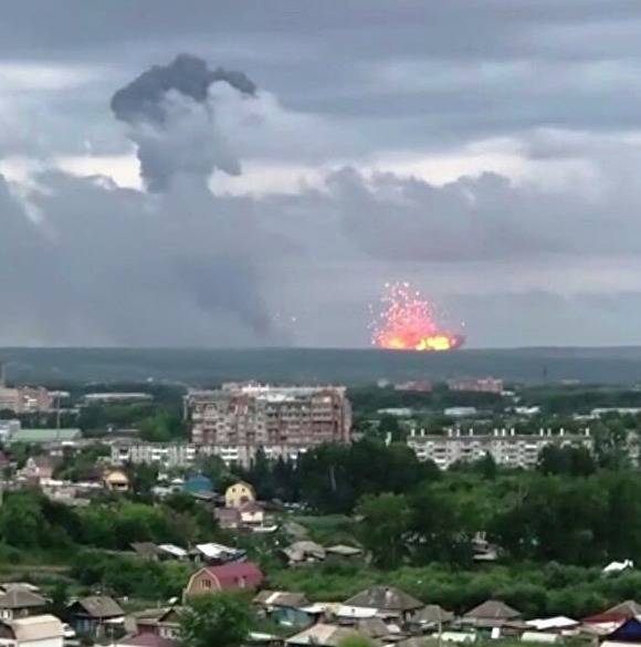 В России выросло число пострадавших при взрыве боеприпасов на территории воинской части