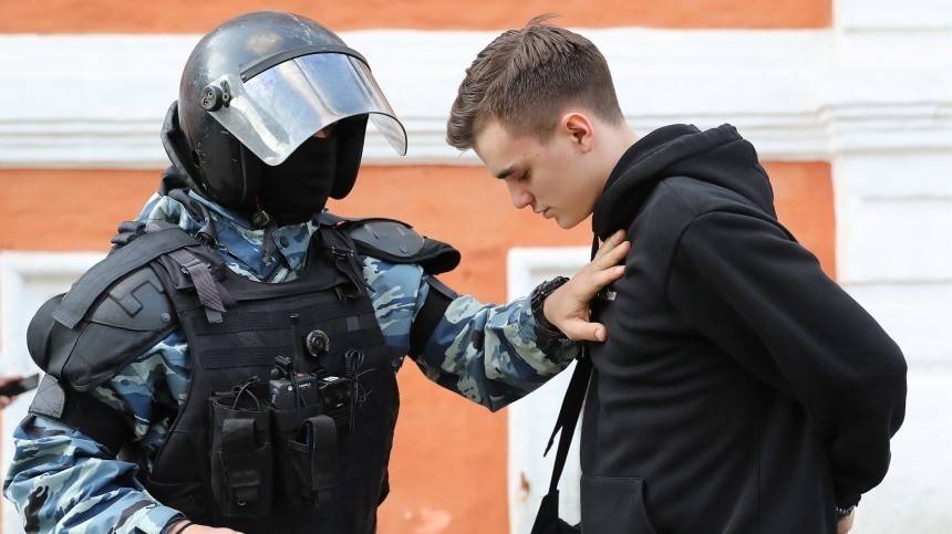 В Москве задержаны 136 человек во время несогласованной акции