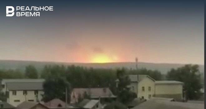 В Ачинском районе Красноярского края после новых взрывов вновь ввели режим ЧС