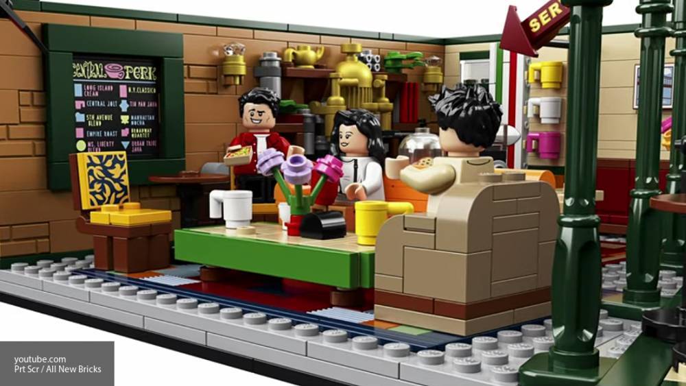 Конструкторы Lego по мотивам сериала «Друзья» будут выпущены в честь 25-летия проекта