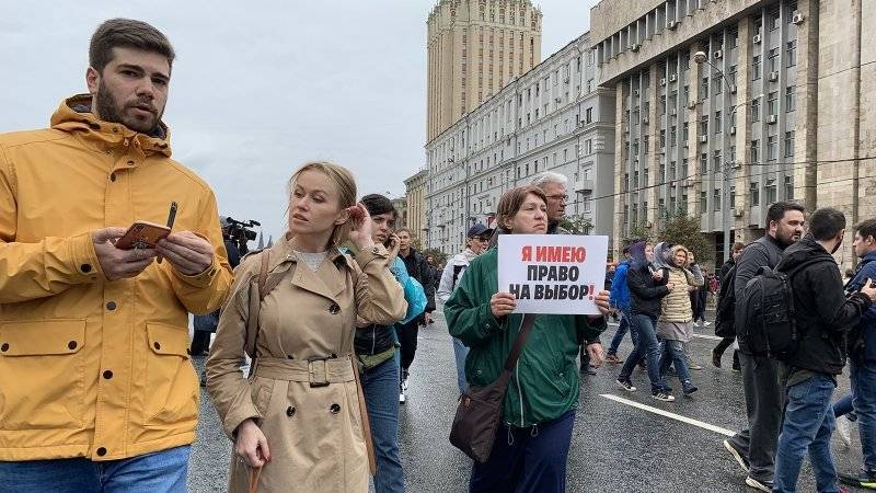 Больше половины участников митинга на Сахарова приехали из других городов