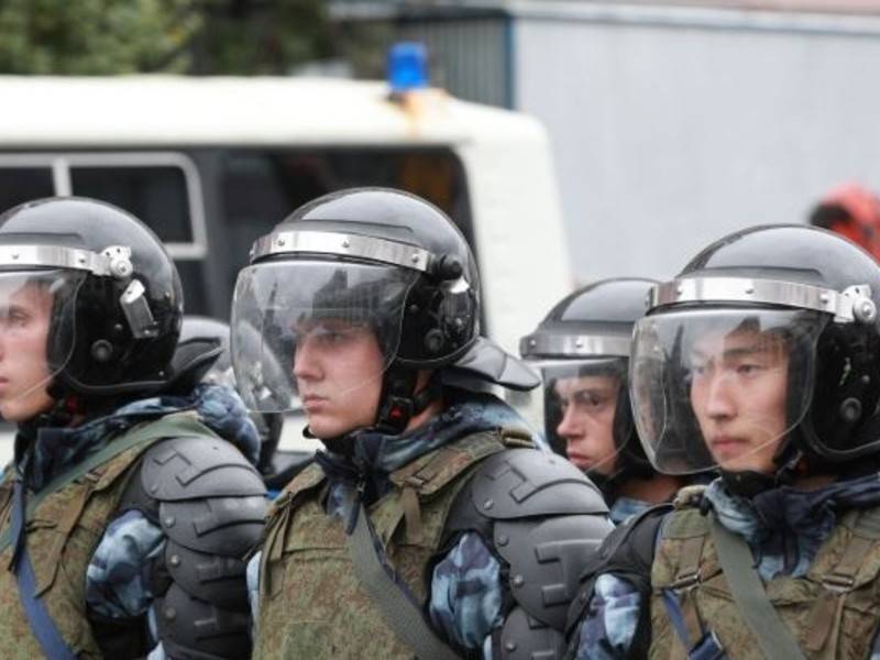 Задержаны участники несанкционированной акции протеста в Москве