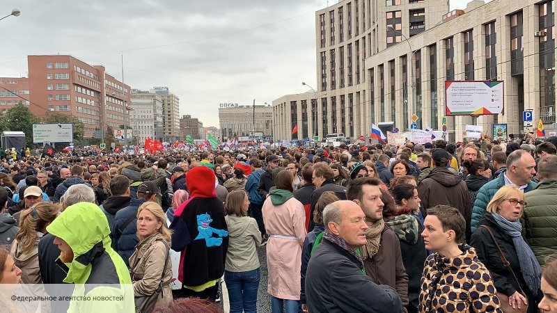 Правоохранительные органы задержали 136 человек после митинга в Москве