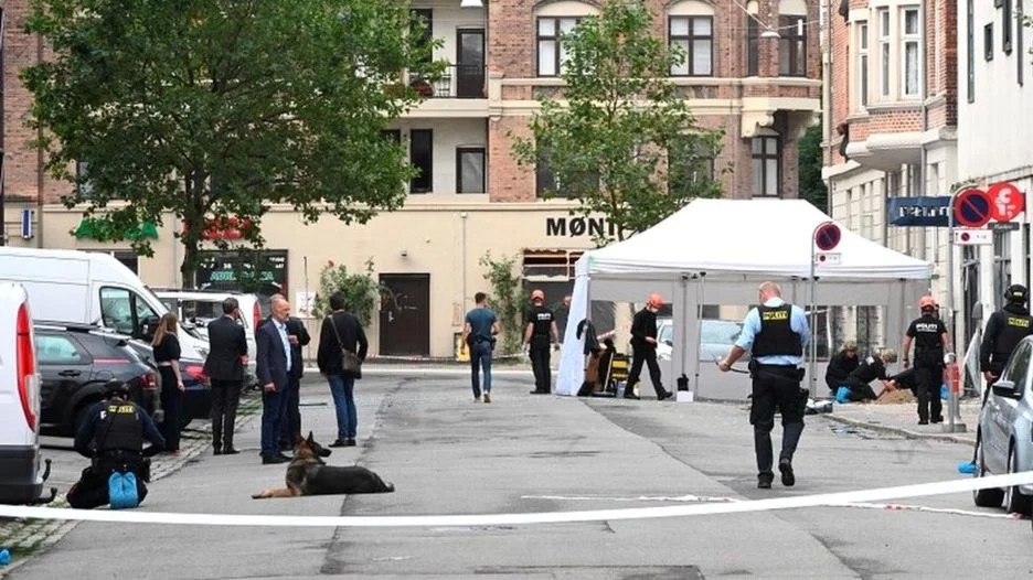 В полицейском участке Копенгагена произошел взрыв