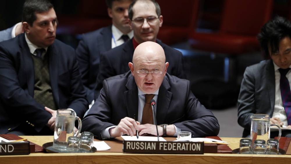 Россия снова села в кресло председателя Совета Безопасности ООН