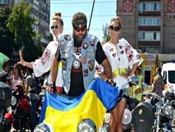 В Крым приедут украинские байкеры с флагом  Украины