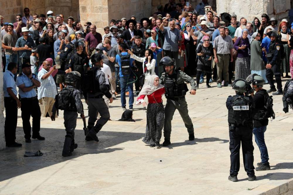 В Иерусалиме произошла стычка между израильской полицией и мусульманами
