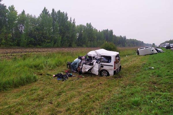 Пять человек погибли в ДТП на трассе Тамбов-Воронеж