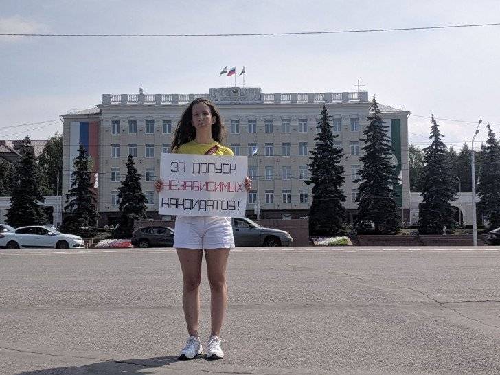 В России прошел очередной пикет