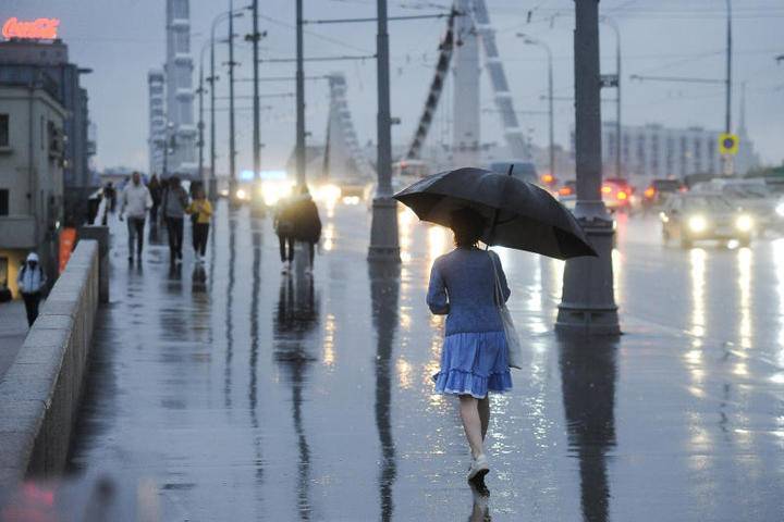 Гидрометцентр объявил «желтый» уровень погодной опасности в Москве