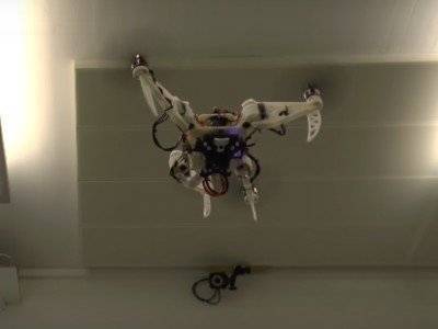 Инженеры разработали уменьшающийся дрон-трансформер