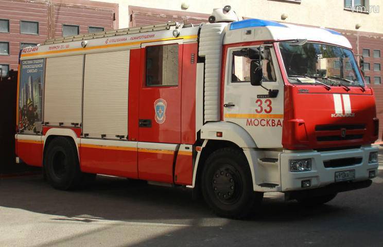 Пожар произошел в квартире на севере Москвы